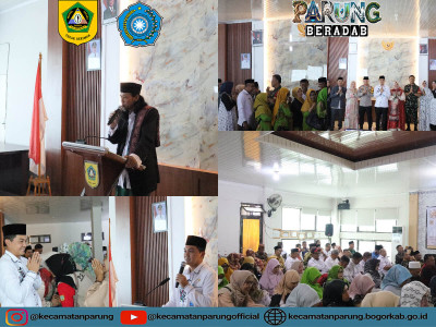 HALAL BI HALAL TINGKAT KECAMATAN PARUNG TAHUN 1446 H/2025 M
