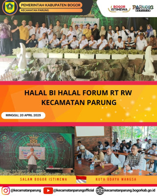 HALAL BI HALAL FORUM RT/RW KECAMATAN PARUNG