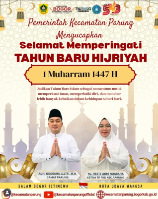 Perayaan Tahun Baru Islam 1 Muharram 1447 Hijriah di Kecamatan Parung: Istighosah dan Tabligh Akbar