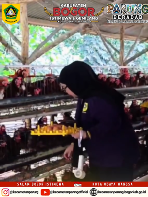 Kunjungan Ketua dan Pokja 3 TP PKK Kecamatan Parung KWT Desa Warujaya