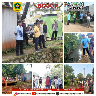 Normalisasi Kali Rengas Kecamatan Parung
