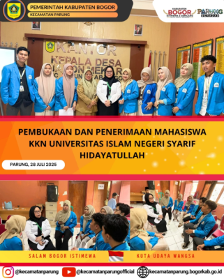 PEMBUKAAN DAN PENERIMAAN MAHASISWA KKN UNIVERSITAS ISLAM NEGERI SYARIF HIDAYATULLAH