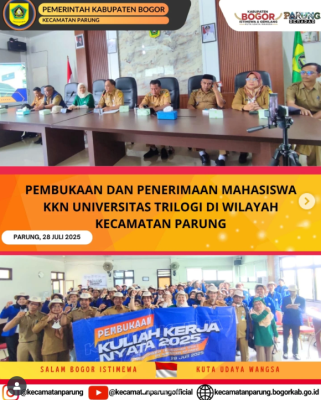 PEMBUKAAN DAN PENERIMAAN MAHASISWA KKN UNIVERSITAS TRILOGI