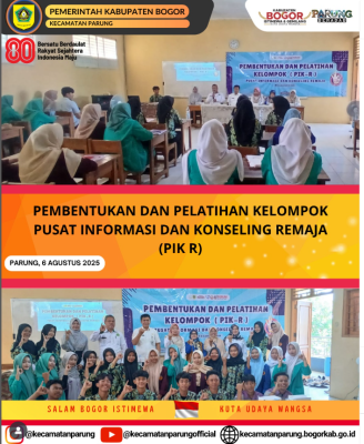 PEMBENTUKAN DAN PELATIHAN KELOMPOK PUSAT INFORMASI DAN KONSELING REMAJA (PIK R)