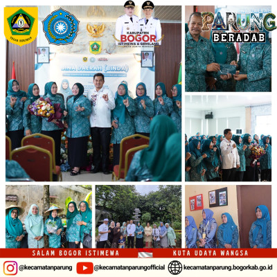 TP PKK Kabupaten Bogor Dorong Pemberdayaan Masyarakat Melalui Bina Daerah di Kecamatan Parung