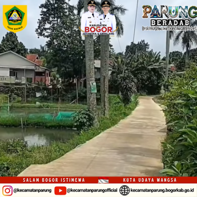 Dukungan Bupati Bogor Dorong Peningkatan Infrastruktur Desa Waru, Perkuat Akses dan Ekonomi Warga